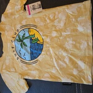 Kids' Tropical Yellow Tee